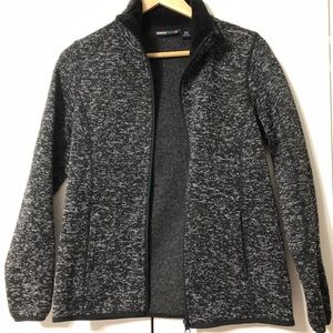 Swiss tech long sleeve zip up jacket